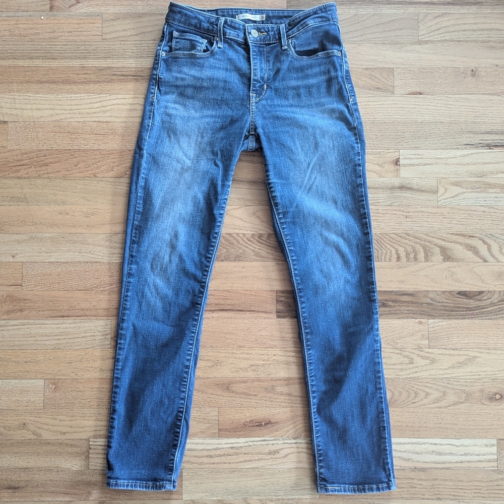 Levi's Mid Rise Skinny Jeans
